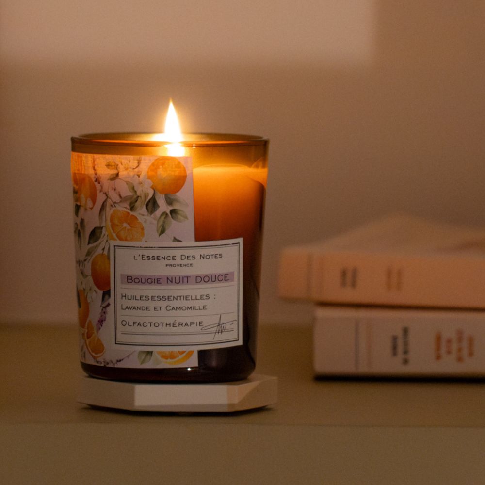 Vela Lavanda y Manzanilla - Dulces Sueños