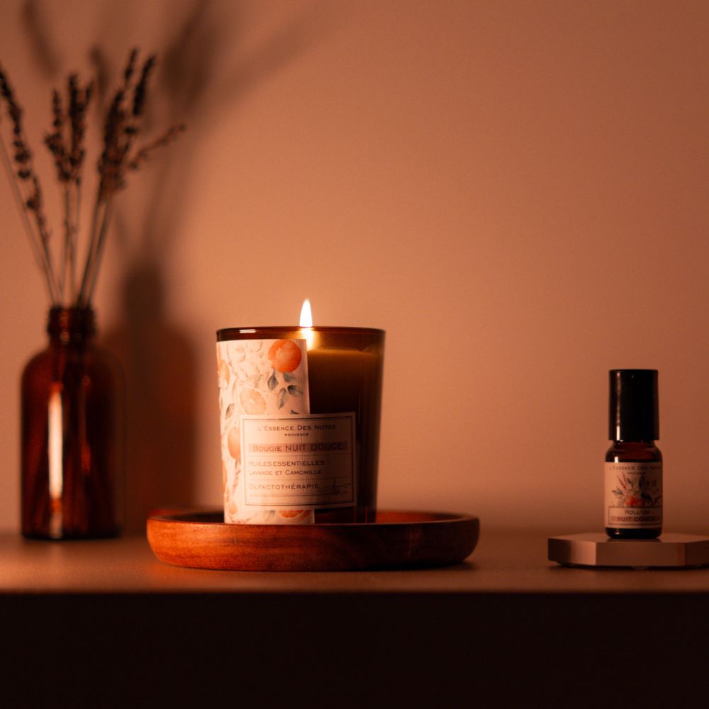 Vela Lavanda y Manzanilla - Dulces Sueños